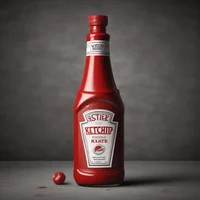 Bottle of Ketchup 