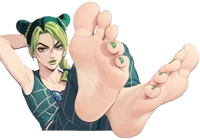 Jolyne Cujoh Feet