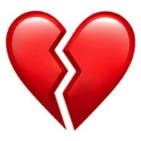 Heartbroken emoji