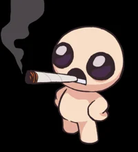 Isaac With A Blunt 
