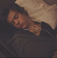 Harry Styles in bed