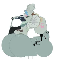 Inflated Long Statue