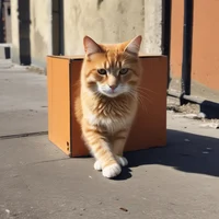Orange cat