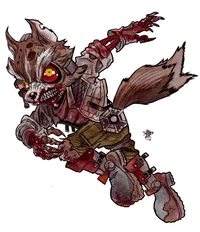 Fox zombie
