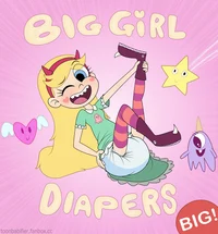 Star diapered