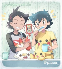 Pkmn Ash and Goh