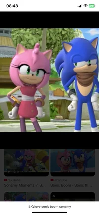 Sonic and Amy
