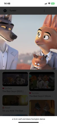 Diane and Wolf