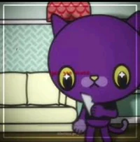 Purple cat 
