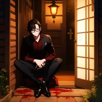 Moriarty at the door