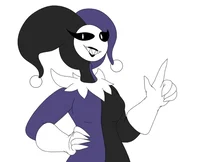 Violet the jester