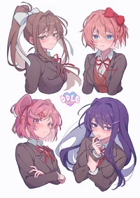 DDLC as Roommates