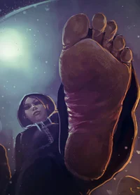 Barefoot Street Girl