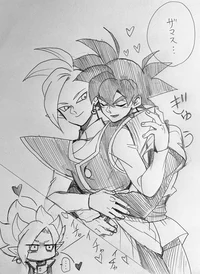 Zamasu y Goku Black 