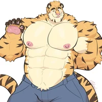 Your fluffy tiger