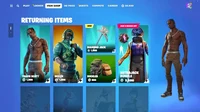 Fortnite item shop