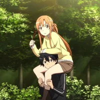 Kirito and Asuna