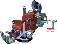 Barber chair bot