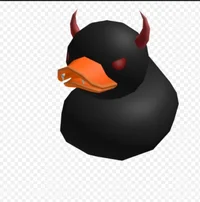 Rubber Evil duck