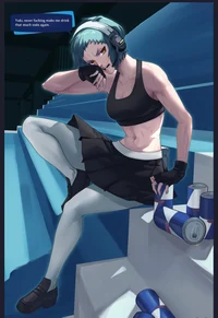 Angry Fuuka Yamagish