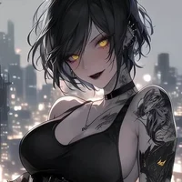 Dominant Goth Girl