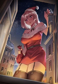 Giantess Santa