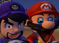 SMG3 and Mario