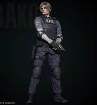 Leon RE4R RPD 