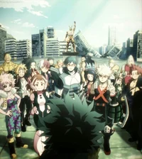 Deku Vs Class 1-A