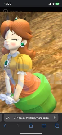 Princess daisy stuck
