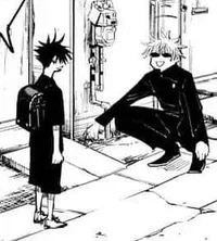 Megumi and Gojo