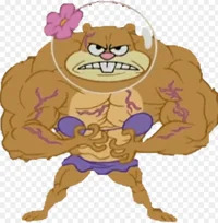 Sandy cheeks ripped 