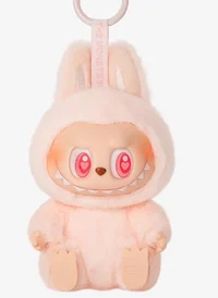 pink labubu plush