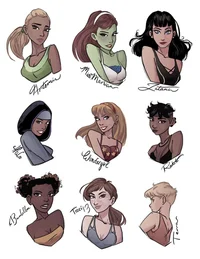 Young Justice Girls