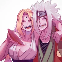 Tsunade and Jiraiya 