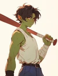 Barbarian Half-Orc