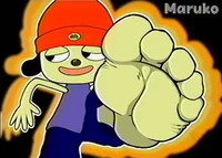 Parappa with feet
