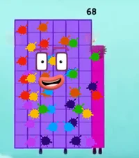 numberblocks 68