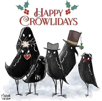 XMAS SIX of CROWS