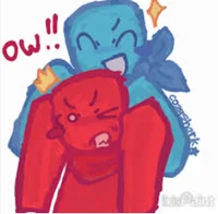 001BT - Red and Blue