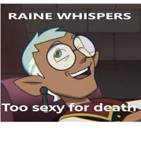 Raine whispers