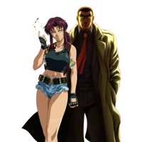 Golgo 13 and Revy