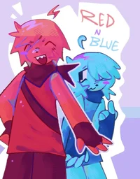 Red and Blue