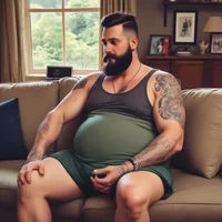 Pregnant dad