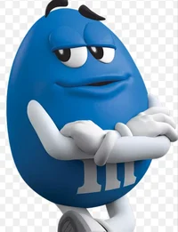 Blue M and M