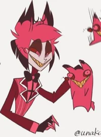 Alastor X Cursed Cat