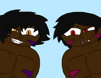 Vince and Theo Kaiju