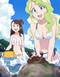 Diana and akko 