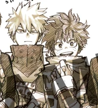 Katsuki and Izuku