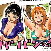 Nami and Nico Robin